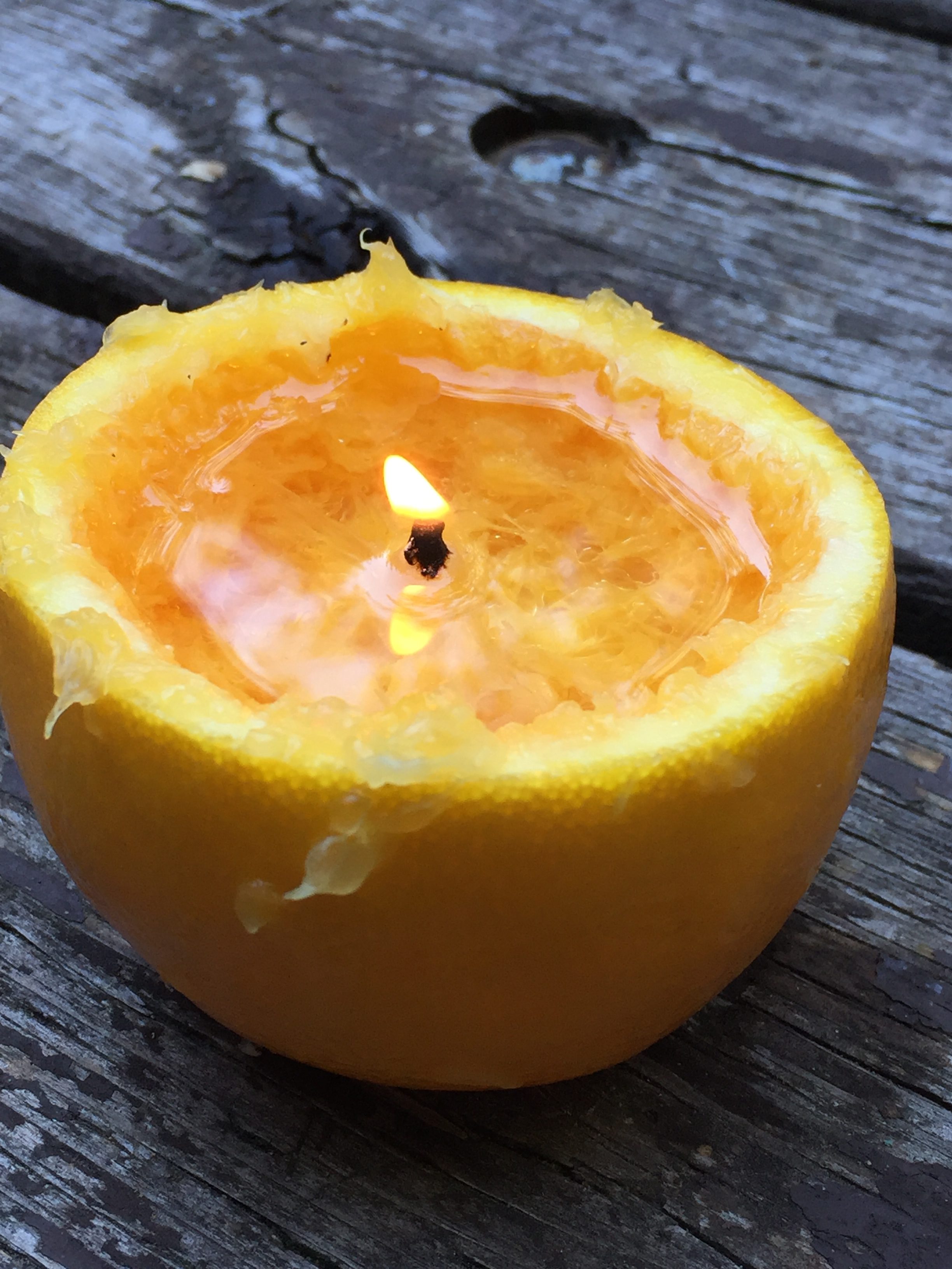 Orange You Glad We Made a Candle The Mom & Caregiver